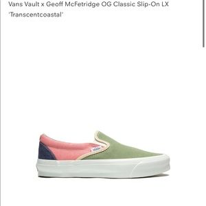 Vans Vault OG CLassic Slip-On LX M8 W9.5
Geoff McFetridge